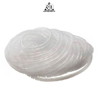 1m Dây xoắn ruột gà phi 6, phi 8, phi 10, phi 12 dành cho máy in 3D, CNC