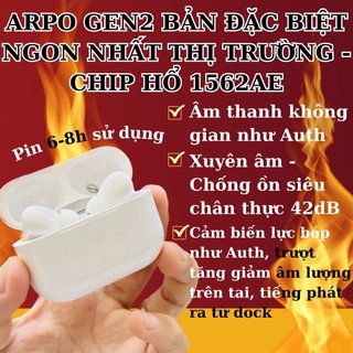 Tai nghe bluetooth tws thế hệ 2 inear ae hổ vằn âm thanh không gian siêu thực