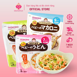 Mì Udon Tách Muối Wakodo Cho Bé 7T 100g - Date 2025