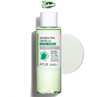 Toner APLB AHA BHA PHA Centella Facial Toner giảm mụn diu da thu nhỏ chân lông 160ml - Bebeaumall