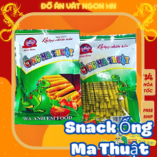 Bim bim ống ma thuật 10 gói tăm cay ăn vặt cổng trường ngon giá rẻ