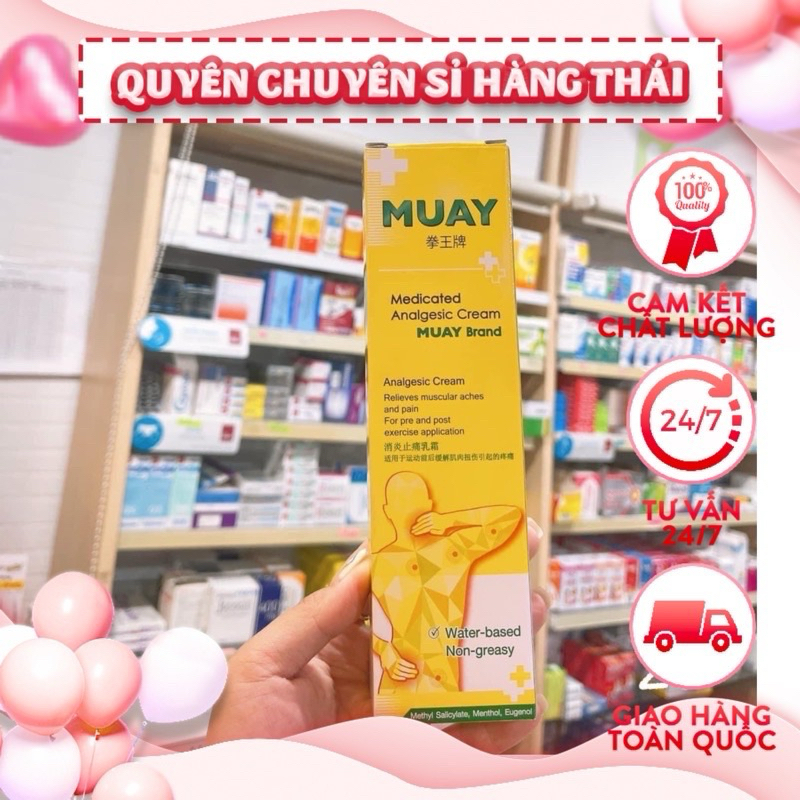 Dầu xoa bóp muay 100g thái lan