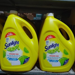 nước rửa chén SUNLIGHT can