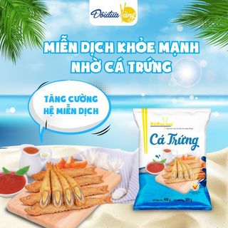 Cá trứng tươi nauy đôi đũa vàng 400g chứa rất nhiều trứng xương nhỏ thịt mềm ngọt thơm siêu nhiều chất dinh dưỡng