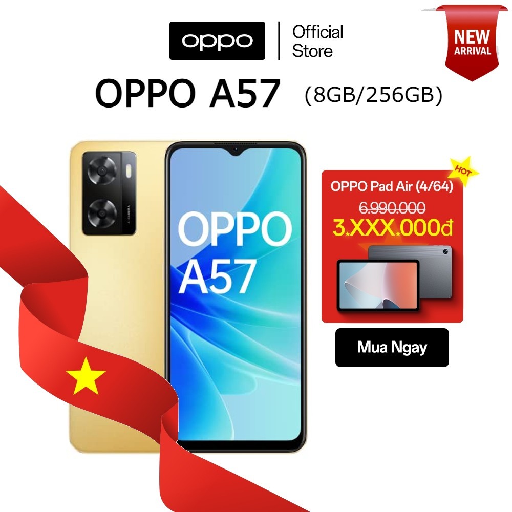 Điện thoại OPPO A57 5G (8GB/256GB) - Hàng chính hãng