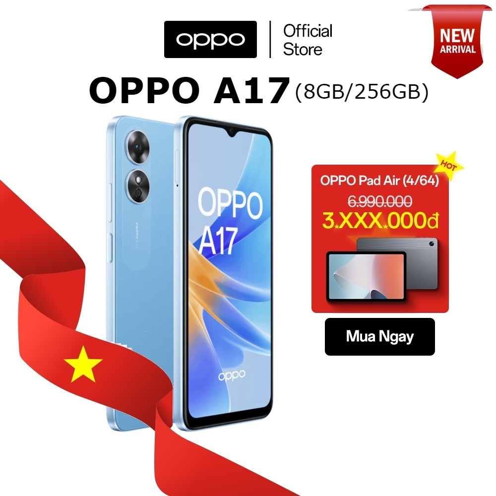 Điện thoại OPPO A17 5G (8GB/256GB) - Hàng chính hãng | BigBuy360 - bigbuy360.vn