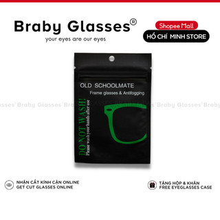 Khăn lau kính Nano Braby chống bám hơi nước, chống hấp hơi sương mù cho kính