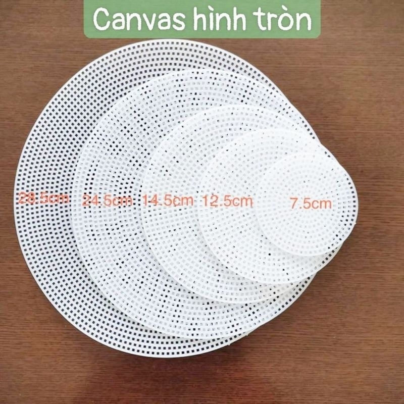 💥Canvas Hình Tròn 4 Size