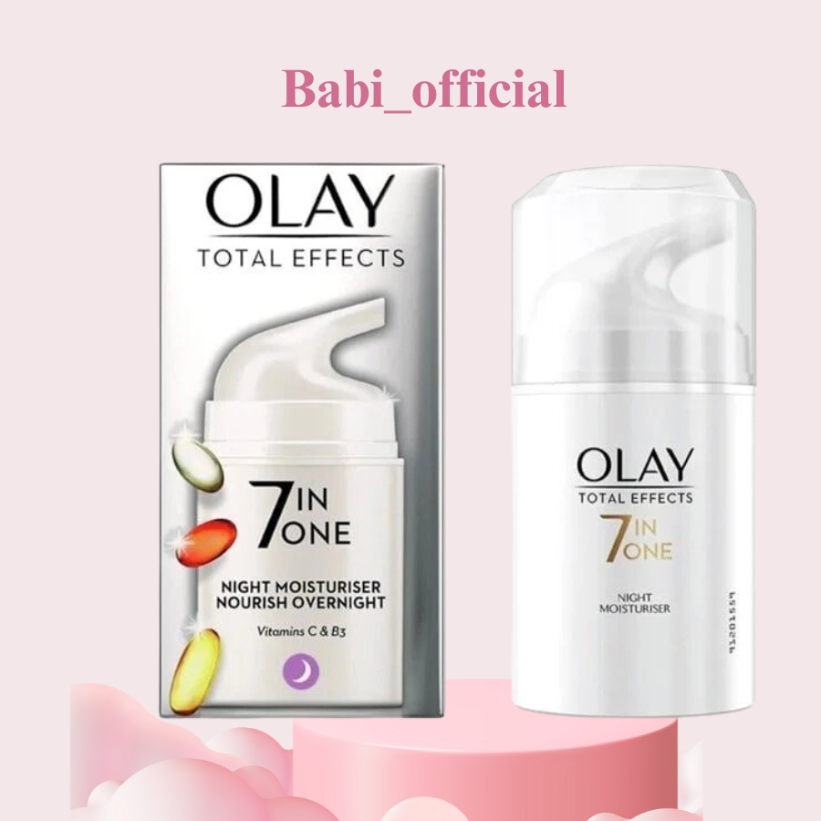 Kem dưỡng Olay Total Effects 7in1 UK 50ml,kem dưỡng trắng da chống lão hóa