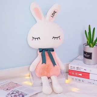 Thỏ bông thêu chữ LOVE đáng yêu cho bé size 50cm