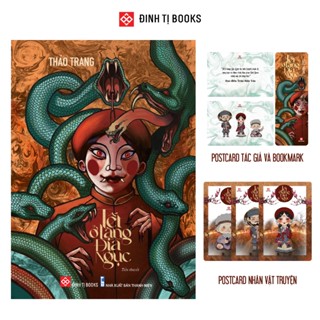 Sách - Tết ở làng địa ngục - Bản đặc biệt bìa cứng kèm postcard và bookmark - Đinh Tị Books