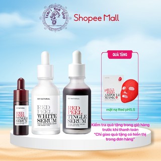 Tinh chất serum peel da tái tạo da sinh học So Natural Red Peel Tingle Serum 35ml