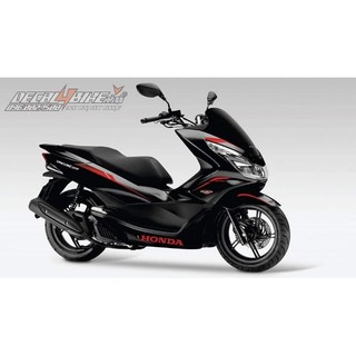 Tem dán xe pcx đen 2014 - 2017 mẫu tem rời 3 lớp cao cấp không bay màu