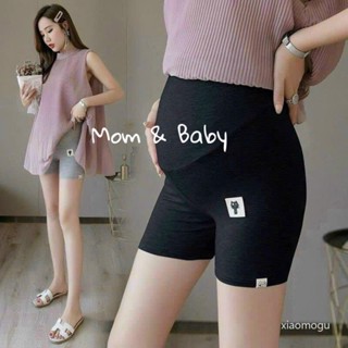  Quần legging bầu Mèo cotton đẹp mát  Đùi,ngố  lửng dài   có chun điều chỉnh 