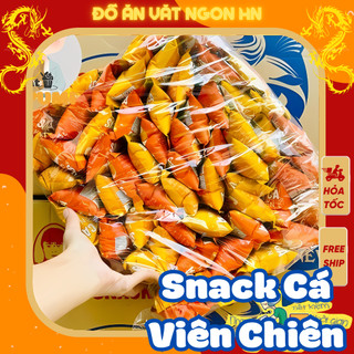 bim bim snack cá viên chiên 60 gói bim ăn vặt cổng trường ngon giá rẻ