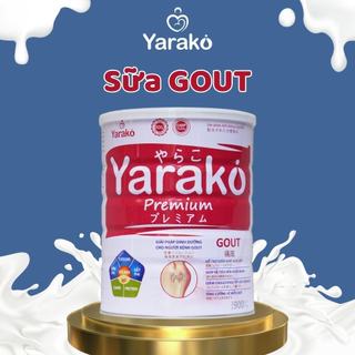 Sữa cho người lớn yarako premium gout giải pháp dinh dưỡng hỗ trợ cho người bệnh gout hộp 900g