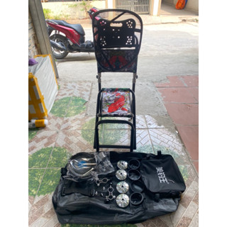 Ghế Câu Đài Địa Hình Cá Chép,Kèm Đầy Đủ Phụ Kiện,Ghế Cá Chép