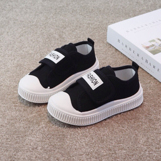 Giày thể thao Canvas quai dán thoáng khí cho bé trai bé gái TM108