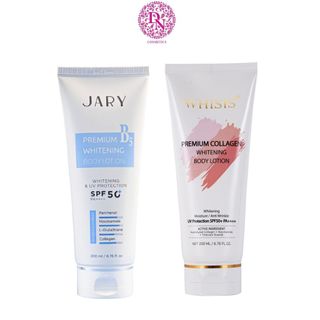 Kem dưỡng thể chống nắng WHISIS Premium Collagen Whitening Body Lotion SPF50+ PA++++ 200ML
