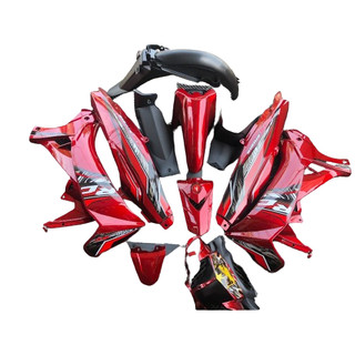 Dàn áo sirius 50/110cc đỏ candy nhựa bóng + nhựa nhám . tặng tem rc v3