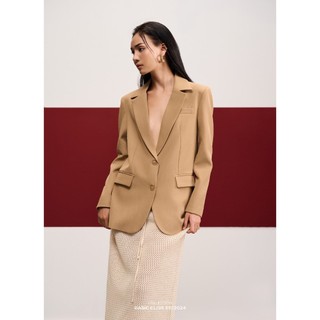 Áo khoác blazer tay dài BASIC RUKA BLAZER