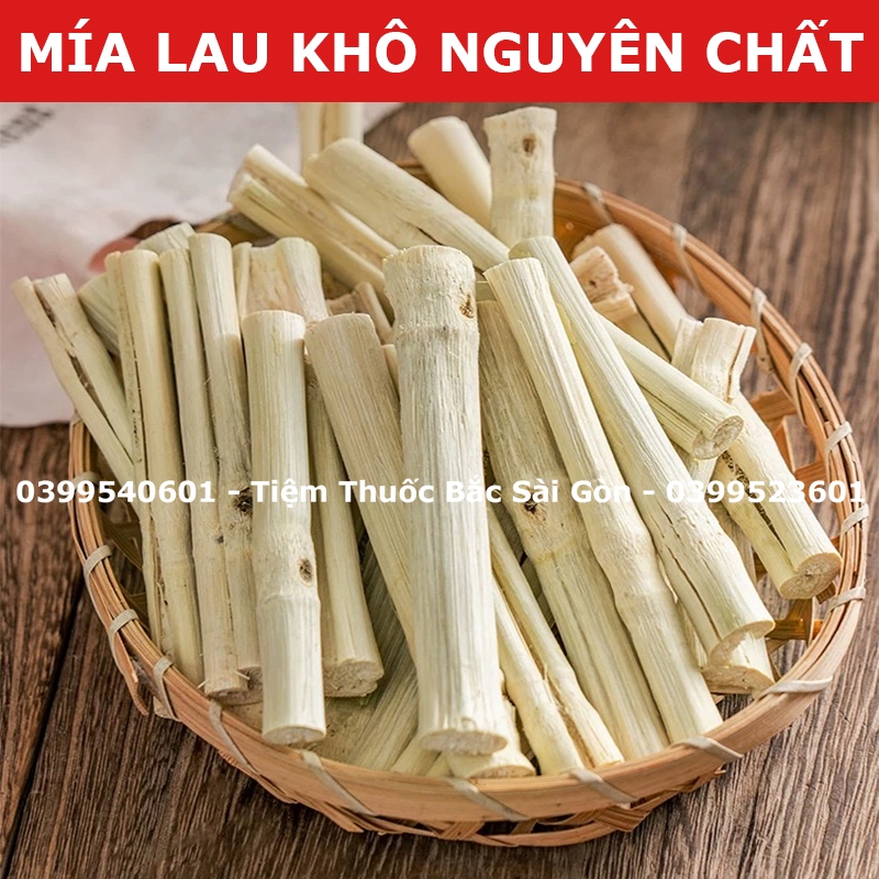 MÍA LAU KHÔ 100GRAM (mía ngọt, không bị ép hết nước trước khi làm khô)