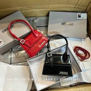 Túi xách new Jac 1 quai bản da bóng Sz 19 Full box