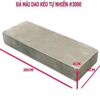 Đá mài bùn tự nhiên độ mịn 3000 chuyên dùng mài đục , lưỡi dao, kéo