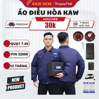 Áo điều hòa KAW chính hãng, công nghệ Nhật Bản, pin siêu khủng, bảo hành 1 đổi 1