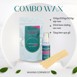 Combo Hạt Wax và Dầu Dưỡng (Tặng Que Gỗ)