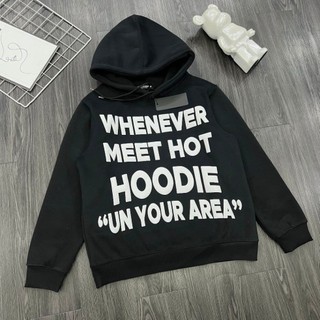 Áo khoác hoodie WHENEVE chất nỉ bông from rộng chất nỉ phong cách hàn quốc - TâmShop