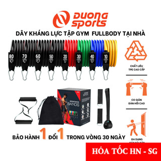 Bộ Dây Ngũ Sắc Tập Full Body Dụng Cụ Tập Gym Đa Năng Tại Nhà S05