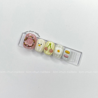 Nailbox nặn nổi hoạ tiết cute thiết kế theo yêu cầu