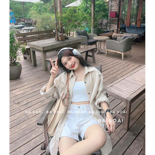 𝘽𝙖𝙨𝙤𝙖𝙞.𝙤𝙛𝙛𝙞𝙘𝙞𝙖𝙡 Sơ mi nhung tăm freesz