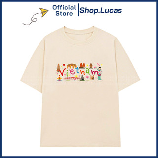Áo Thun In Hình Việt Nam Áo Phông Du Lịch Unisex Nam Nữ Shop.Lucas
