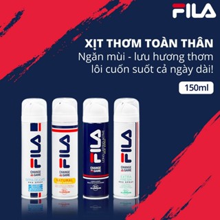  Xịt Khử Mùi Toàn Thân Nam Nữ Fila Change The Game 150ml Nhập Khẩu Ý – Ngăn Mùi Lưu Hương Suốt 24h 