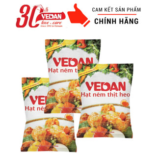 Combo 3 Gói Hạt Nêm Thịt Heo VEDAN 400g