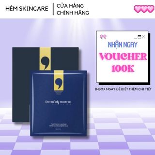Derm all matrix - mặt nạ dưỡng trắng cấp ẩm thải độc da