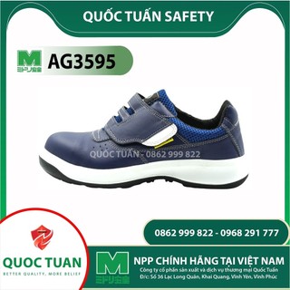 Giày Bảo Hộ Sneaker Midori - AG3595 (Xanh Navy)
