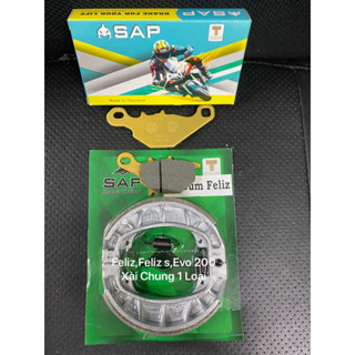 Má Phanh Đĩa Xe Điện  Evo 200/  impress /Feliz /Feliz S /o - Hàng Nhập Thailand Thương Hiệu SAP  Mã 164