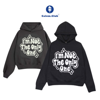 Calem Club - Áo nỉ Hoodie Chui Đầu nỉ lót bông THE ONLY  túi mổ form Boxy