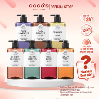 Sữa tắm happy bath original collection, sữa tắm cấp ẩm, sữa tắm dưỡng trắng 910g