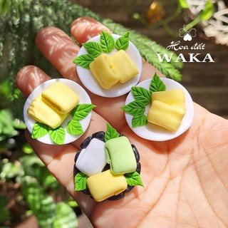 Bánh Crepe Sầu Riêng Mini 01- Mô hình 1/12