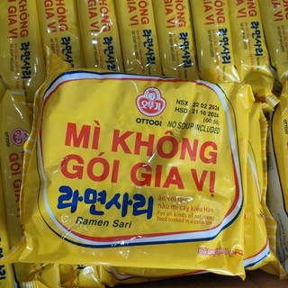 Mì không gia vị ottogi 110g/ 오두기 라면사리 110g