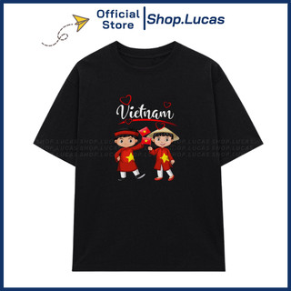 Áo Thun In Chữ Du Lịch Việt Nam Áo Phông Mùa Hè Áo Nhóm Áo Lớp Đôi Cặp Unisex Nam Nữ Shop.Lucas