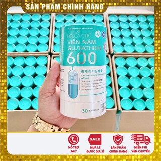 glutathione 600mg, glu 600 viên uống trắng da glutathione 600 glu600