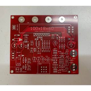 C05 Mạch khuếch đại âm thanh KIA6210 TA8210 có đệm NE5532 (không linh kiện)