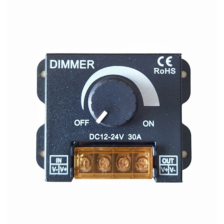 Chiết áp Bộ điều chỉnh ánh sáng Dimmer Led tăng giảm ánh sáng 12V 24V