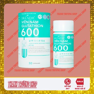 glu 600, glutathione 600mg viên uống trắng da glu 600