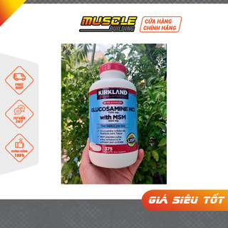 Glucosamin Kirkland Viên Hỗ Trợ Xương Khớp KIRKLAND Glucosamine HCI with MSM - 375 viên - Từ Mỹ